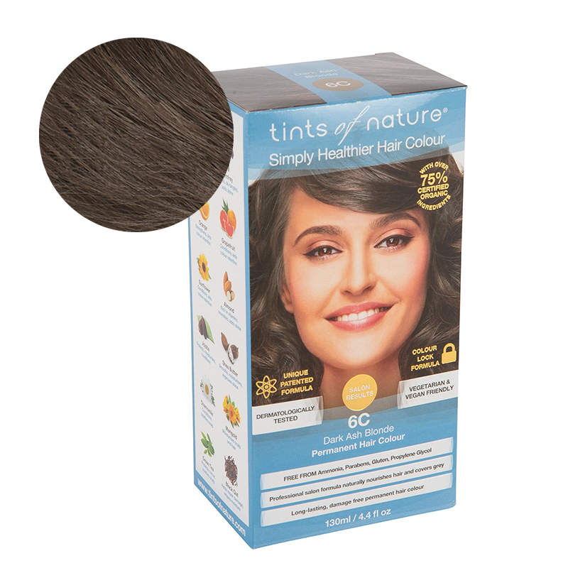 Tints Of Nature 6C Dark Ash Blonde Looduslik juuksevärv Rosalind