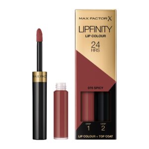 Max Factor Kauapüsiv huulevärv Lipfinity 70 /spicy