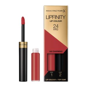 Max Factor Kauapüsiv huulevärv Lipfinity 140 /charming