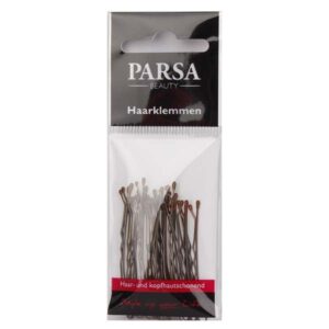 PARSA 26515 juukseklambrid 5 cm/20 tk/pruunid