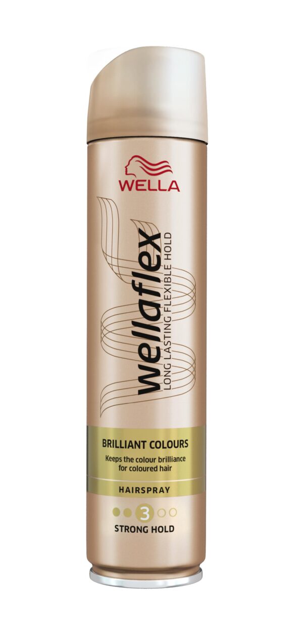 Wellaflex Brilliant Colour Strong Hold Juukselakk