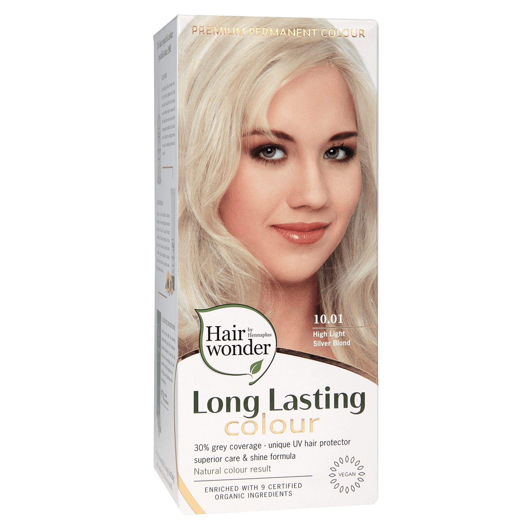 Henna Plus Long Lasting Colour juuksevärv 10.01 highlight silver blond
