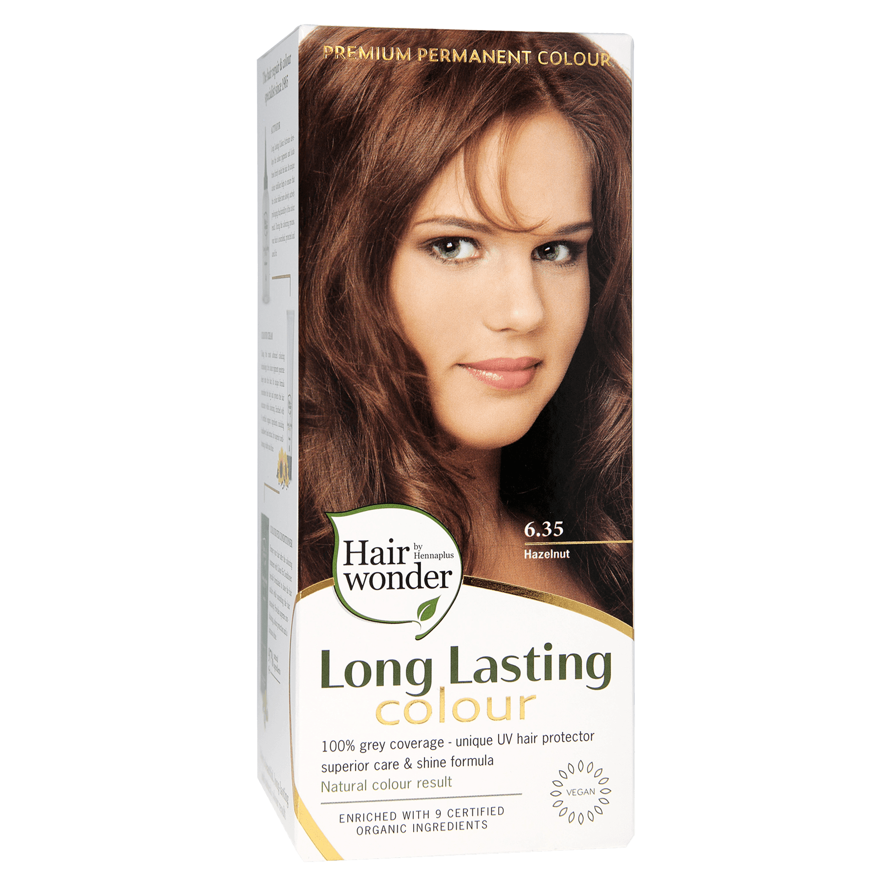 Henna Plus Long Lasting Colour juuksevärv 6.35 hazelnut