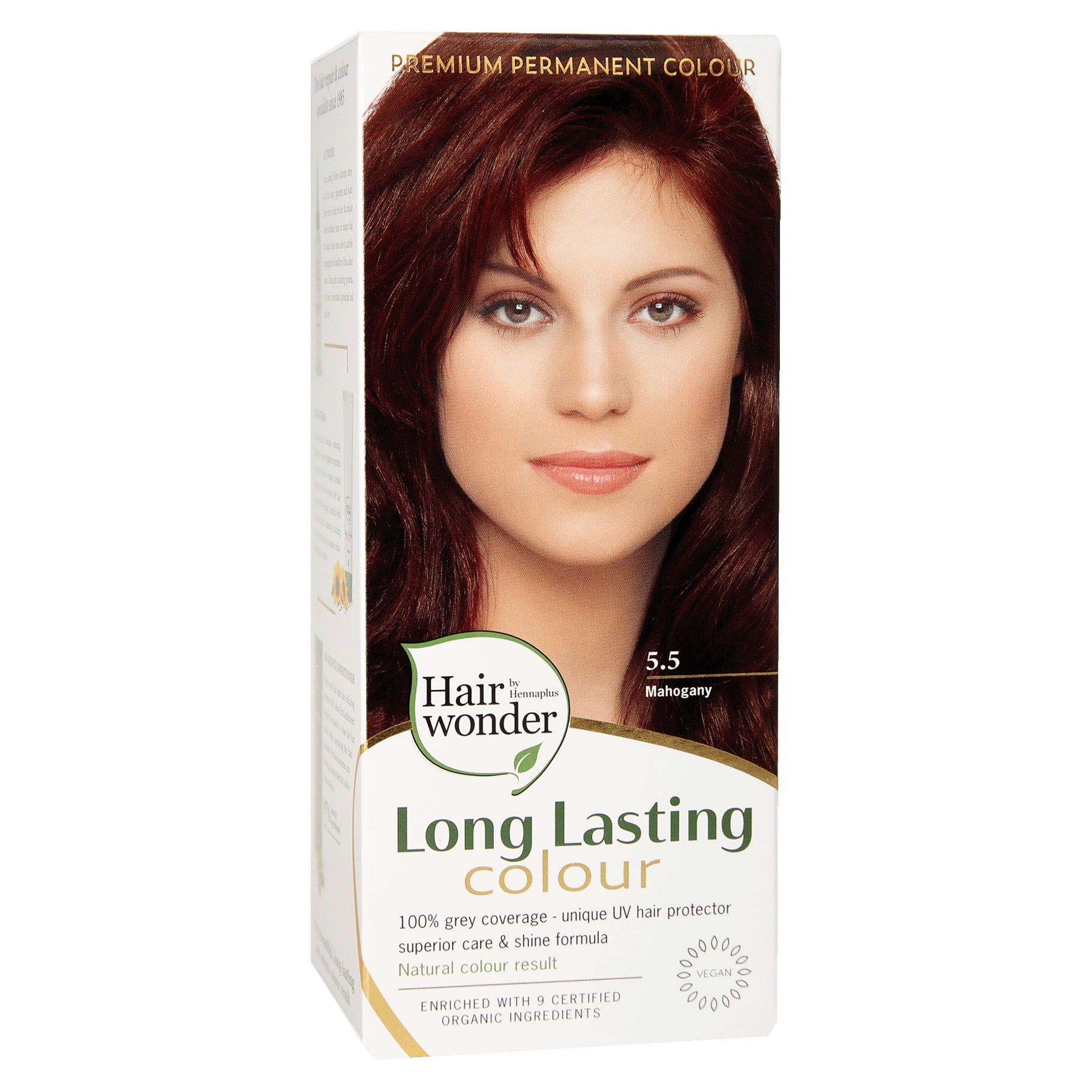 Henna Plus Long Lasting Colour juuksevärv 5.5 mahagony