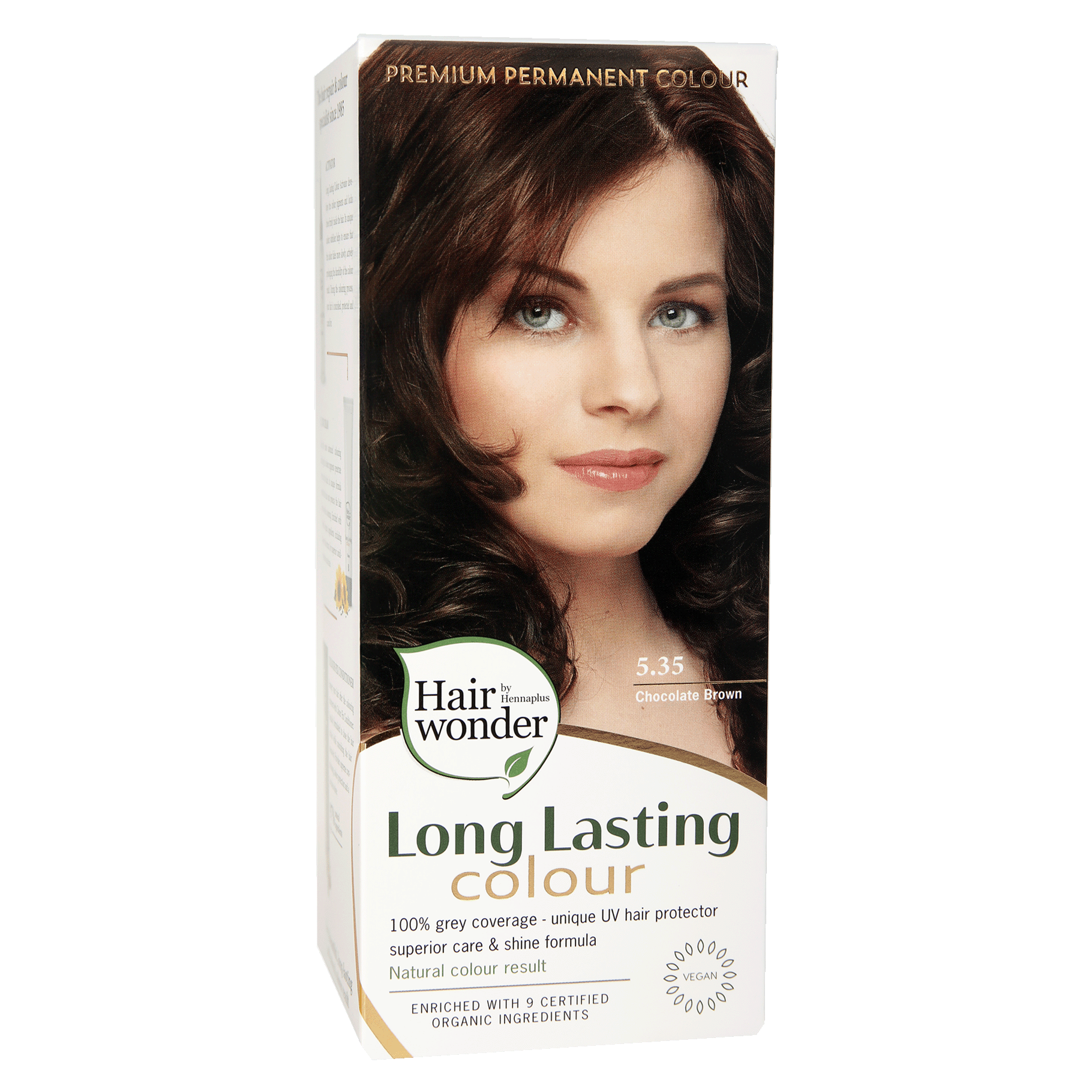 Henna Plus Long Lasting Colour juuksevärv 5.35 chocolat brown