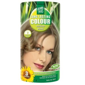 Henna Plus Long Lasting Colour juuksevärv 7 medium blond