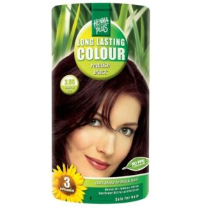 Henna Plus Long Lasting Colour juuksevärv  2.66 reddish black
