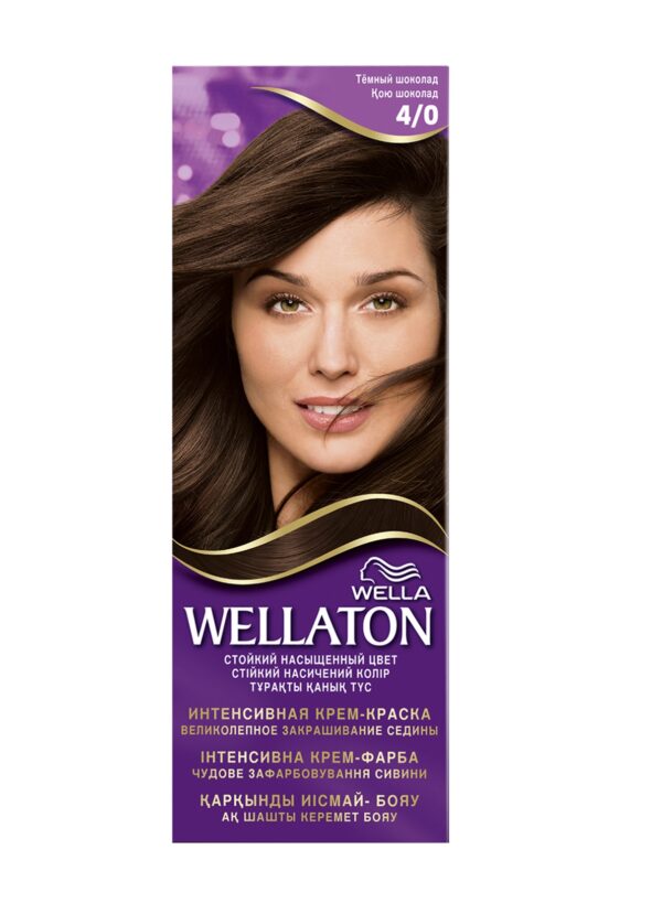 Wellaton Maxi Single püsivärv 4/0 keskmine pruun