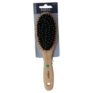 Parsa Beauty Puidust juuksehari naturaalsete ja plastikharjastega 05025