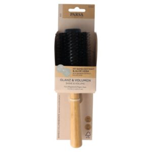 Parsa Beauty Rullbambusjuuksehari naturaalsete ja plastikust piidega 05093