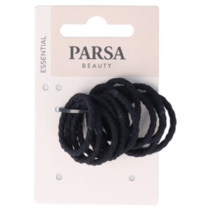 Parsa Beauty Juuksekummid must 12tk 05998