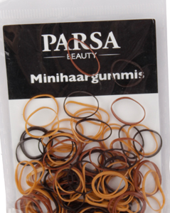 PARSA 000475/11154 MINI JUUKSEKUMMID PRUUN 150 TK