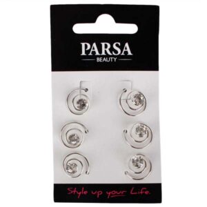 Parsa Beauty Soengunõelad kivikestega 6tk 20714