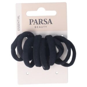 Parsa Beauty juuksekummid must 9tk