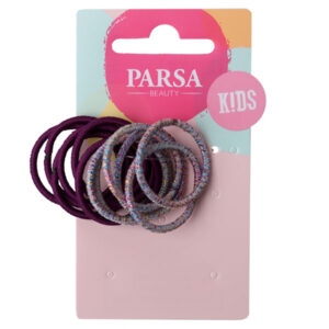 Parsa Beauty juuksekummid värvilised 12 tk 30510-