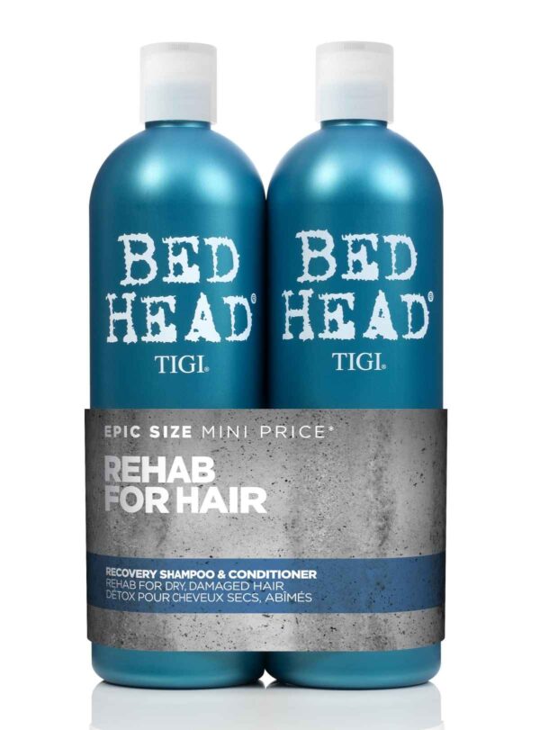 Tigi Bed Head Recovery, intensiivselt niisutav komplekt kuivadele juustele 750ml + 750ml