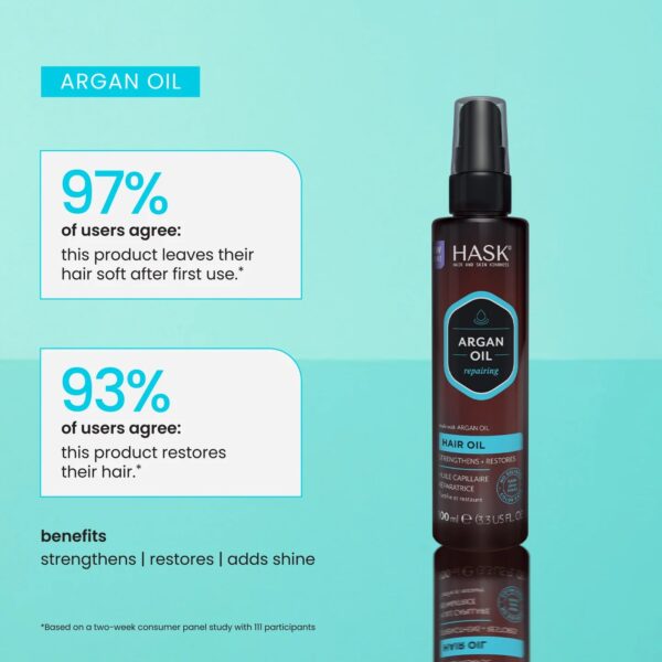 HASK Argaania hooldav läikeõli 59 ml - Image 2