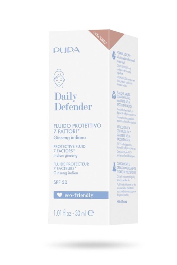 Pupa Näokreem Daily Defender SPF50 30ml 002 Coloured - Image 2