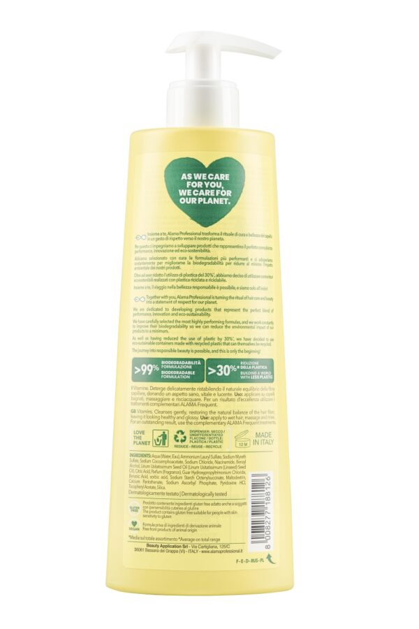 Alama Frequent Use Šampoon igapäevakseks kasutamiseks 500ml - Image 2