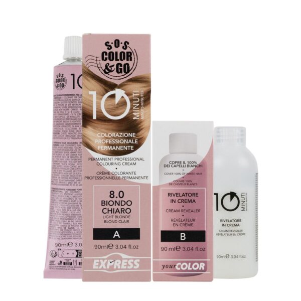Alama Color & Go Juuksevärv 8.0 light blonde - Image 2