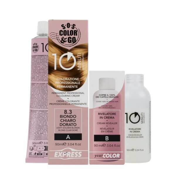 Alama Color & Go Juuksevärv 8.3 light golden blonde - Image 2