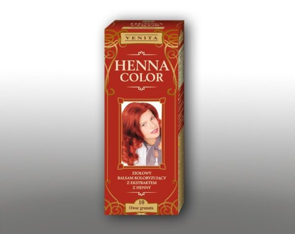 Venita tooniv palsam hennaga 10 pomegaranate