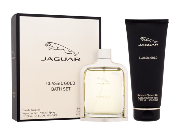 Jaguar Classic Gold EdT 100ml + Dušigeel 200ml