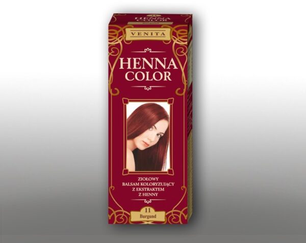Venita tooniv palsam hennaga 11 burgund