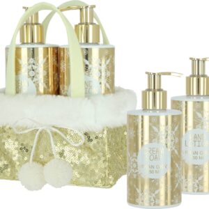 Vivian Gray komplekt Golden Glitters kätekreem ja vedelseep