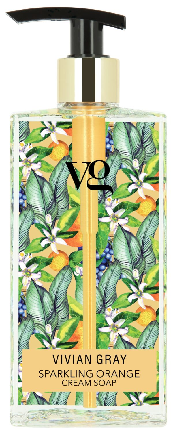 Vivian Gray Sparkling Orange Vedelseep Sädelev apelsin 1600