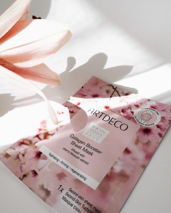Artdeco Skin Yoga Collagen Booster Sheet Mask kangasmask kollageeniga 1tk - Image 3