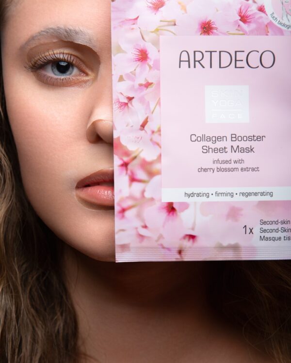 Artdeco Skin Yoga Collagen Booster Sheet Mask kangasmask kollageeniga 1tk - Image 2