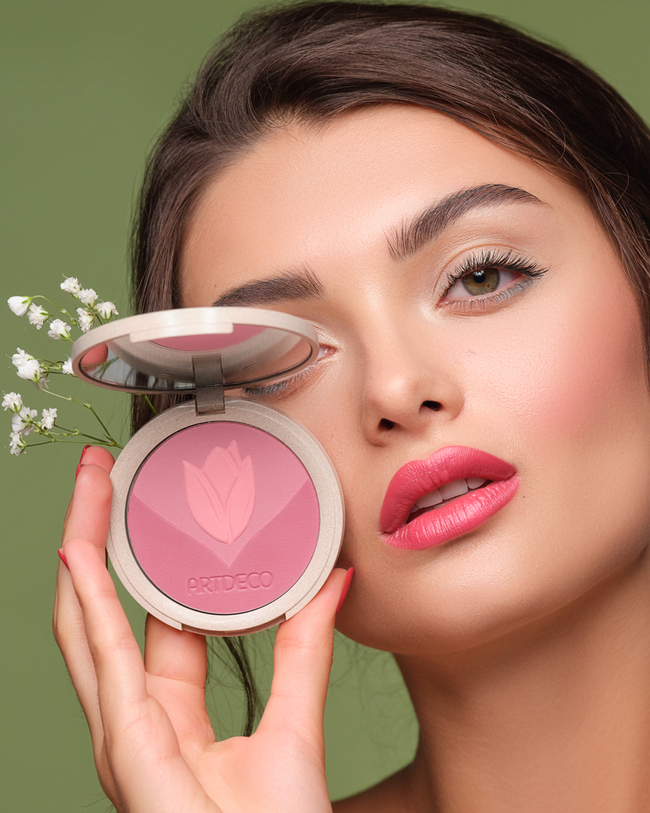 Artdeco Green Couture Natural Trio põsepuna 7 tulip - Image 3