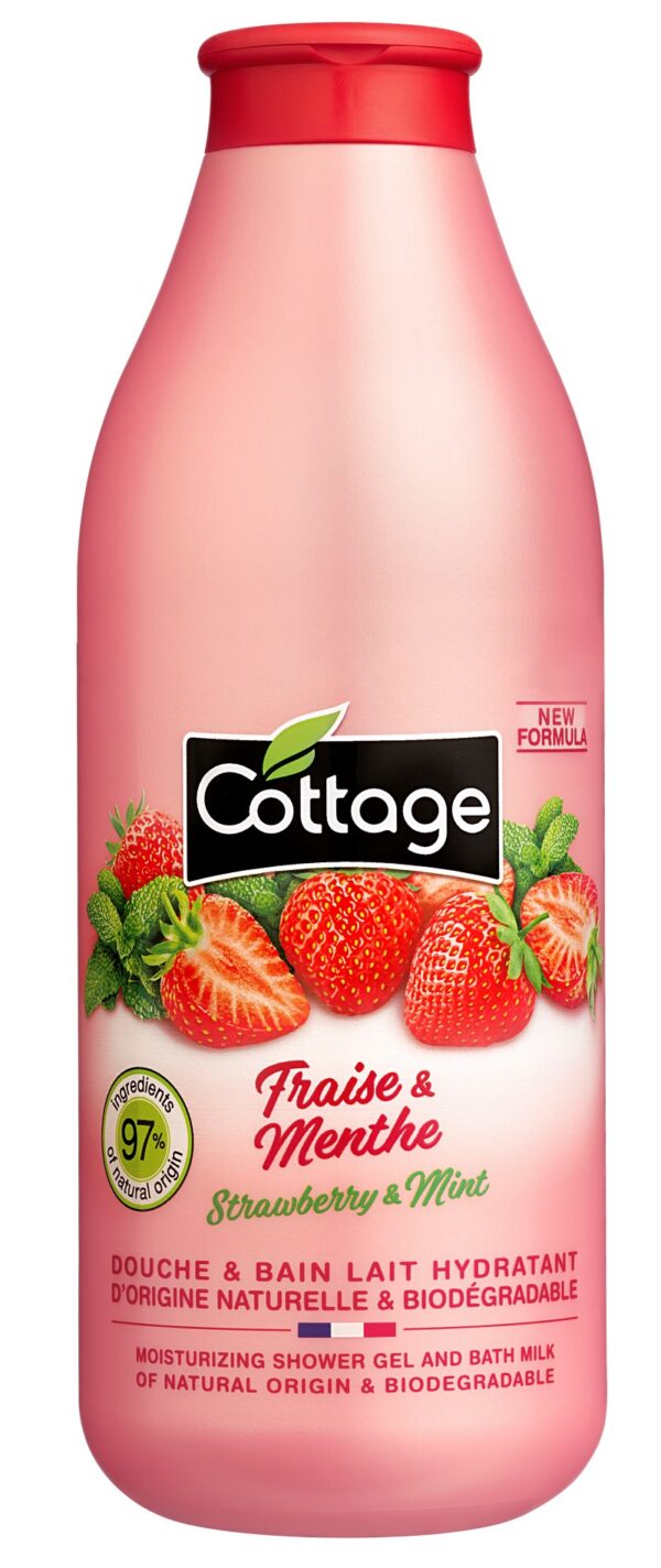 Cottage Vanni-ja dušigeel maasikas ja münt 750ml
