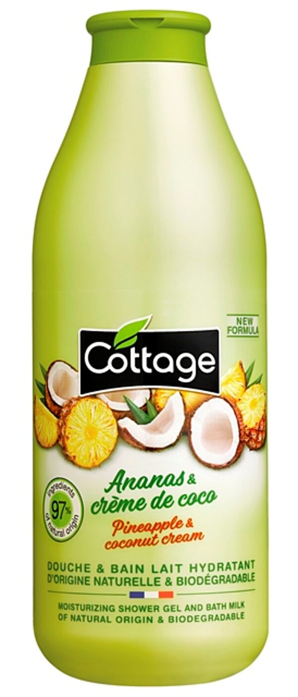 Cottage Vanni-ja dušigeel ananass ja kookos 750ml