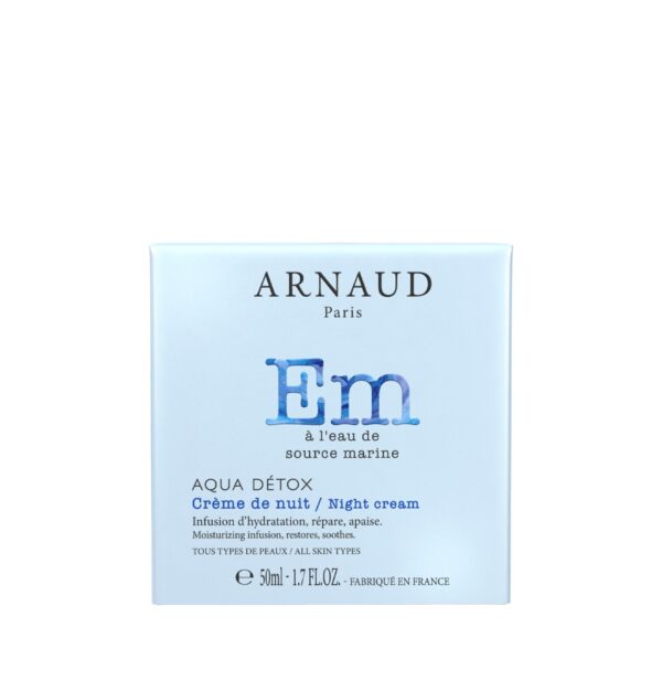 Arnaud Paris  Aqua Detox Niisutav öökreem mereallikaveega 50ml - Image 2