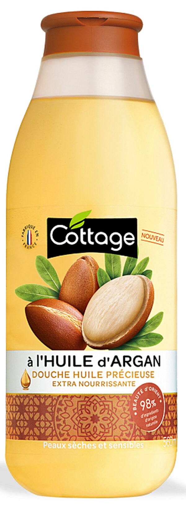 Cottage Niisutav dušigeel argaaniaõli 560ml
