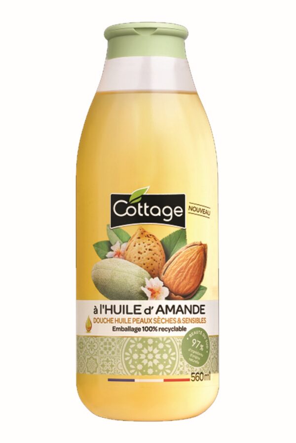 Cottage niisutav dušigeel mandliõli 560ml