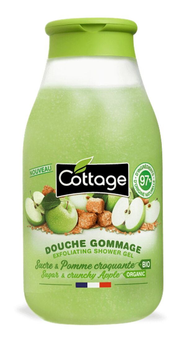 Cottage Kooriv dushigeel roosuhkur ja õun 250ml