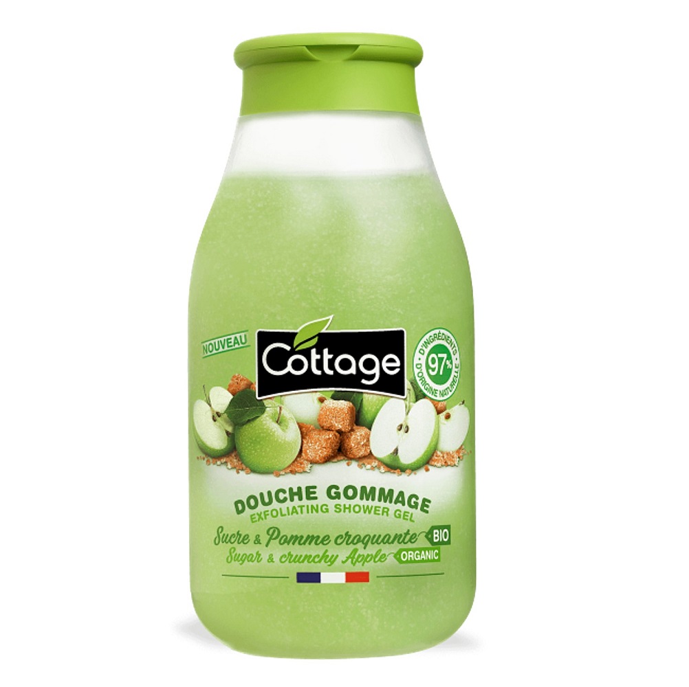 Cottage Kooriv dushigeel roosuhkur ja õun 250ml