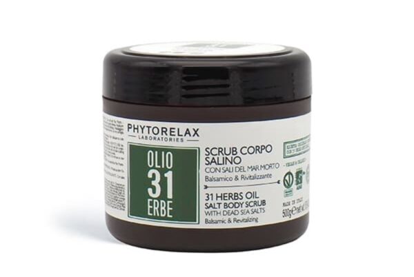 Phytorelax 31 eeterliku taimeõli ja ekstrakti kehakoorija 500gr