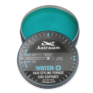 Hairgum Water+ Hair Styling Pomade Veepõhine tugeva hoidvusega juuksepumat 100g