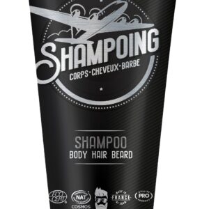 Hairgum Hair, Beard & Body Shampoo Šampoon 3-in-1 juustele, habemele ja kehale 200g