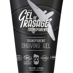 Hairgum Transparent Shaving Gel Läbipaistev raseerimisgeel 125g