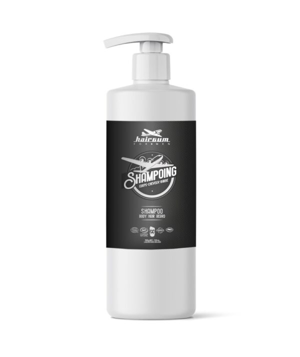Hairgum Hair, Beard & Body Shampoo Šampoon 3-in-1 juustele, habemele ja kehale 900g