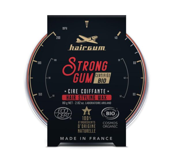 Hairgum Strong Gum Hair Styling Wax Tugeva hoiakuga läiget andev soenguvaha 80g