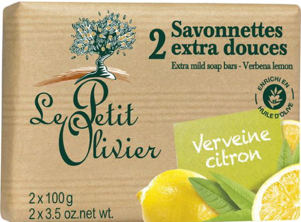Le Petit Olivier seep sidrunaloisia 2x100g