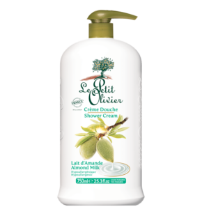 Le Petit Olivier kreemjas dušigeel mandlipiim 750ml