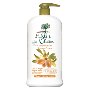 Le Petit Olivier kreemjas dušigeel argaaniapiim 750ml