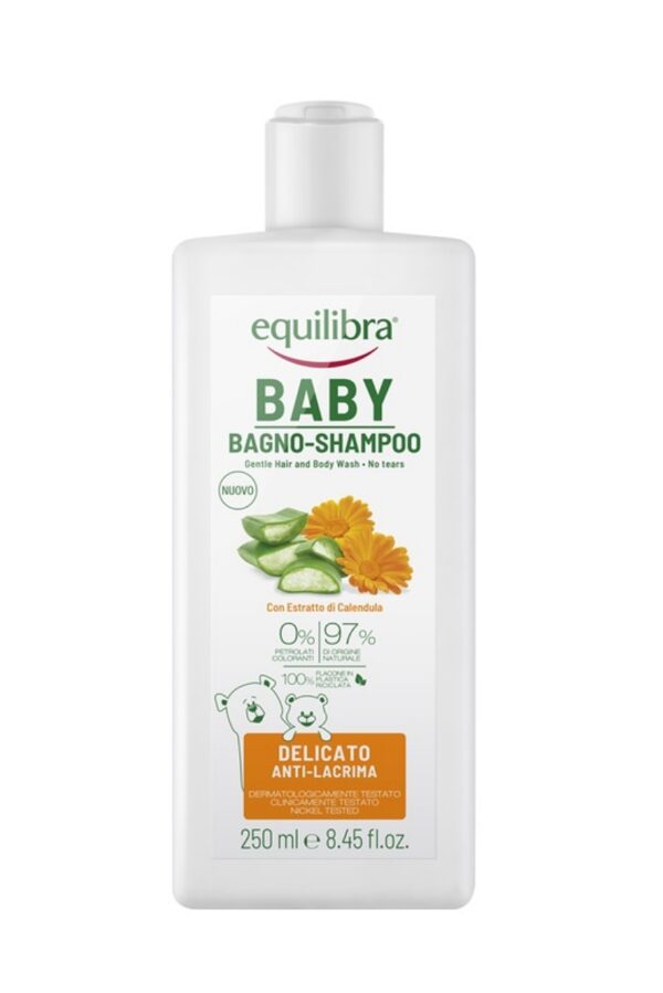 Equilibra beebi šampoon 98% naturaalne
